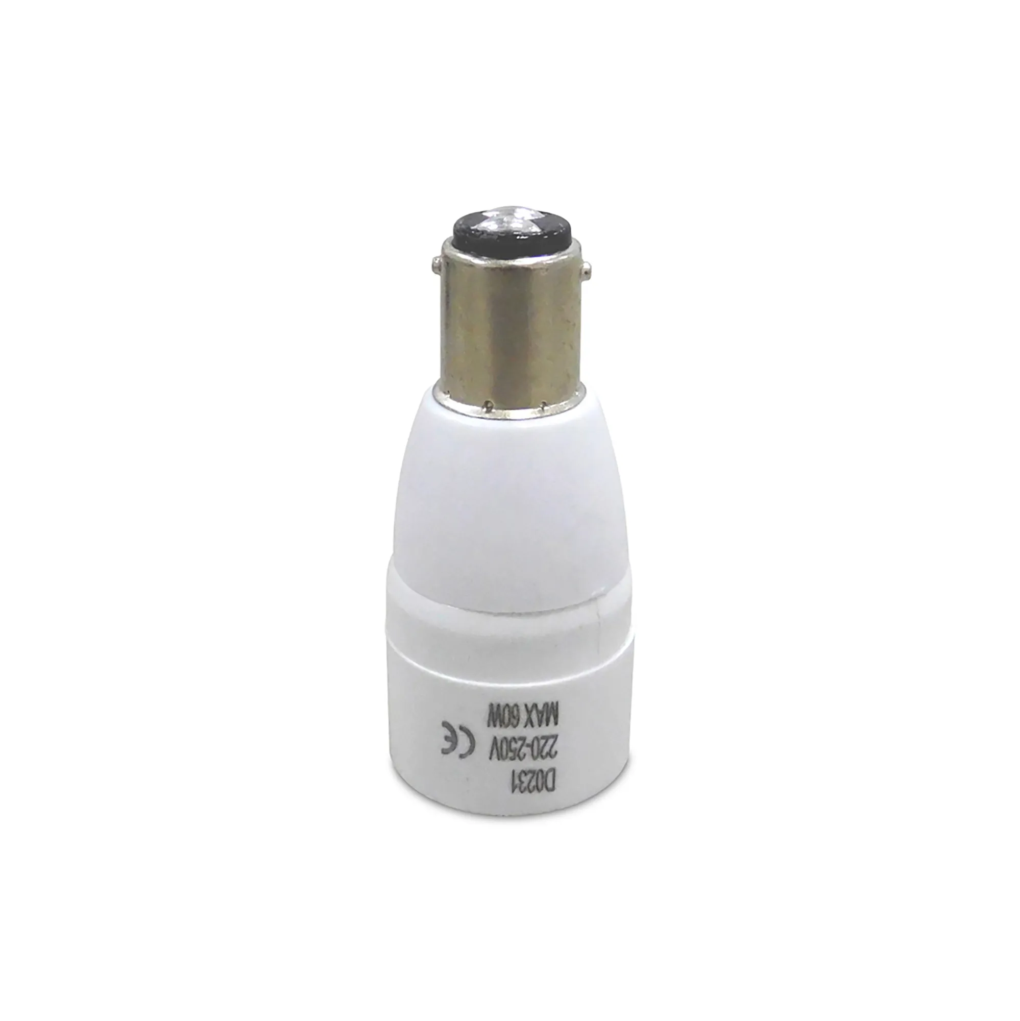 D0231  Elements B15 to E14 Lamp Socket Converter White